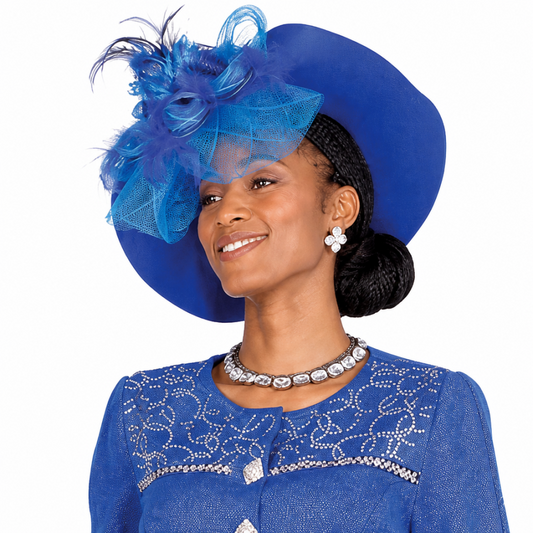 Champagne Italy 5957-H Church Hat