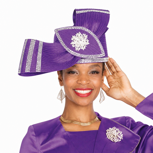 Champagne Italy 5923-H Church Hat