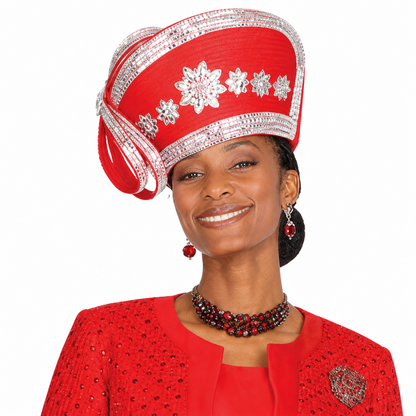 Aussie Austine 5903-H Church Suit for Ladies-Hat