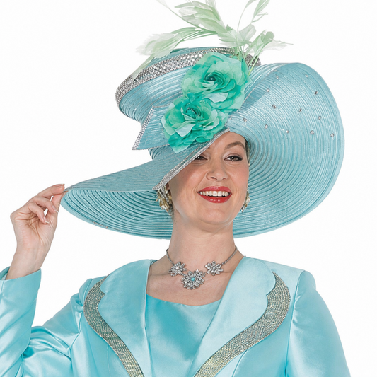 Champagne Italy 6205-H Church Hat