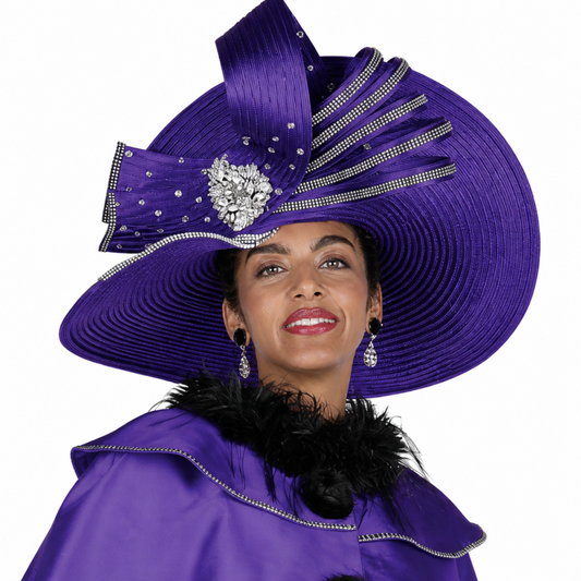 Champagne Italy 6116-H Church Hat