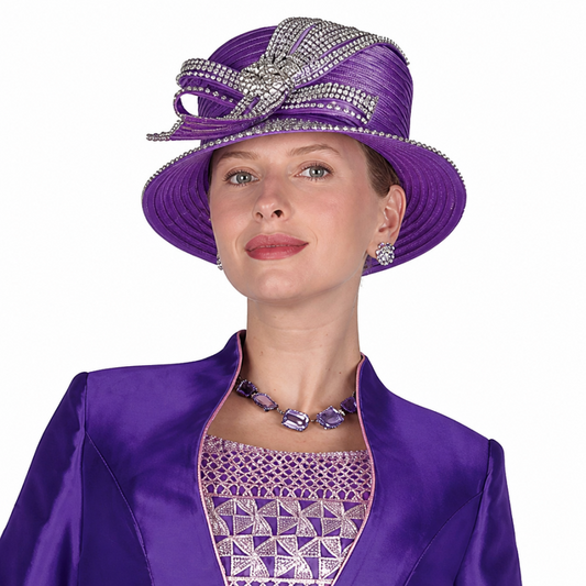 Champagne Italy 6310-H Church Hat