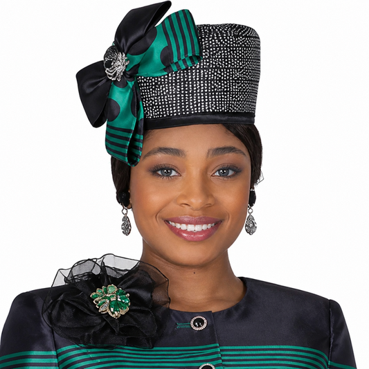 Champagne Italy 6302-H Church Hat
