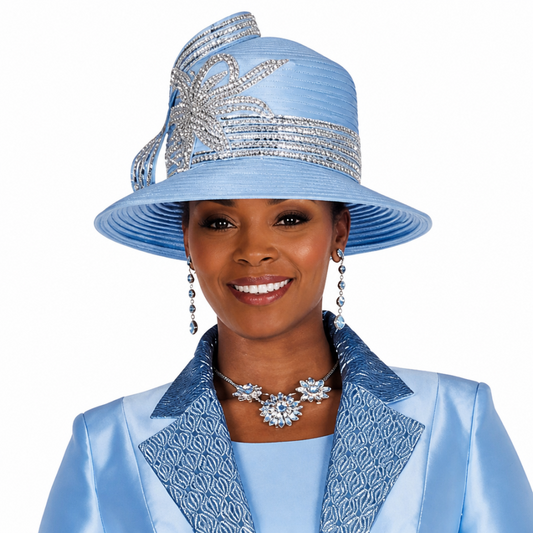 Champagne Italy 6414-H Church Hat