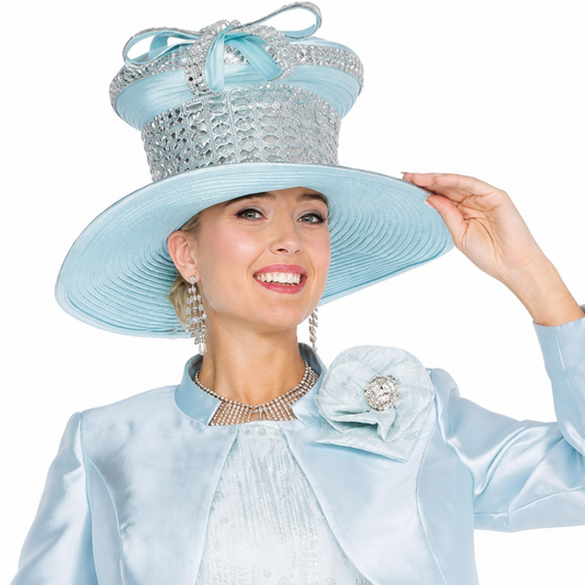 Champagne Italy 6107-H Church Hat