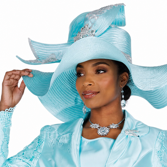 Champagne Italy 6204-H Church Hat