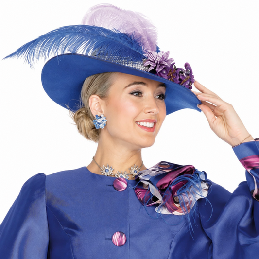 Champagne Italy 6115-H Church Hat