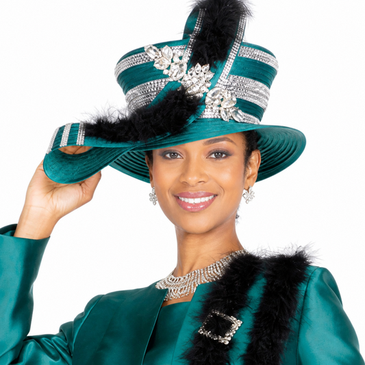 Champagne Italy 6110-H Church Hat