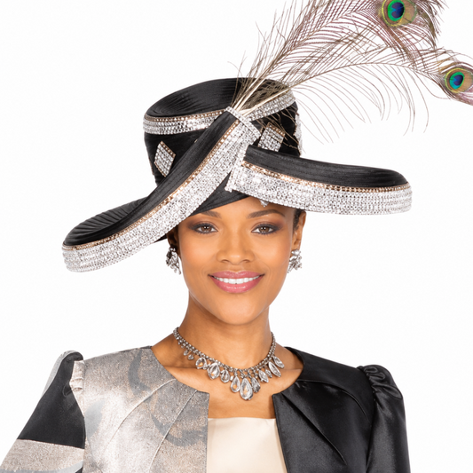 Champagne Italy 6109-H Church Hat