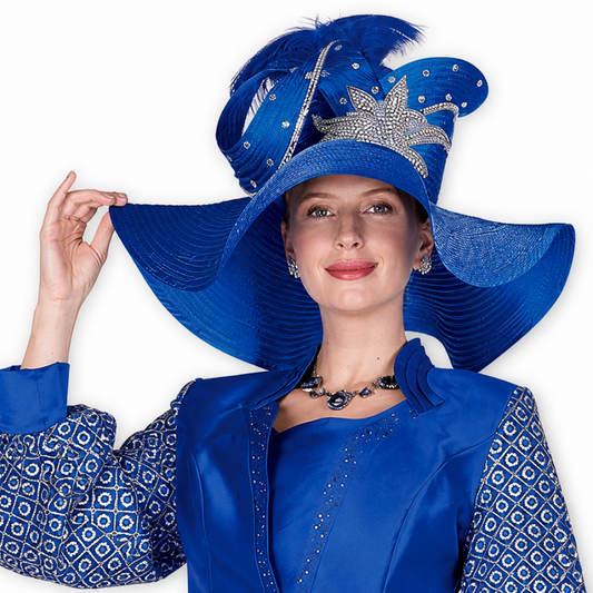 Champagne Italy 6202-H Church Hat