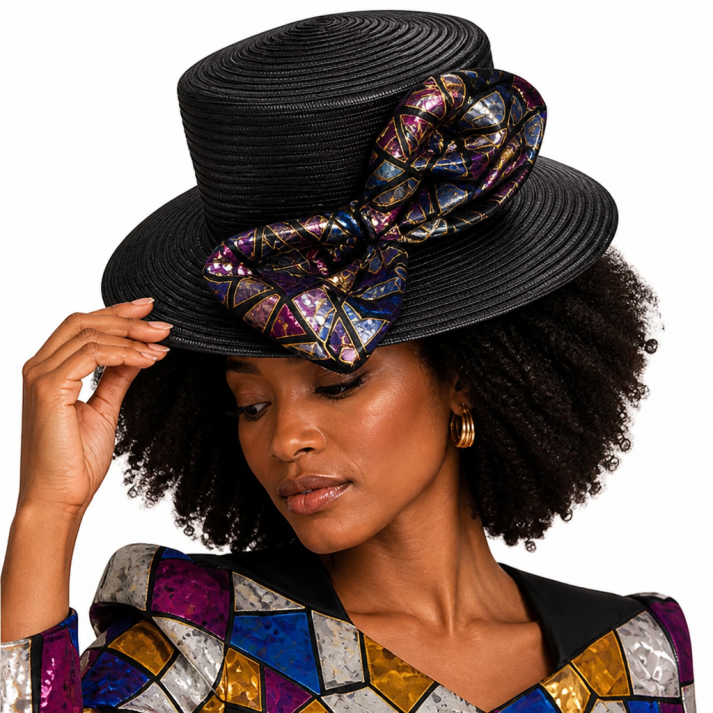 GMI 402152-BLK-H Church Hat