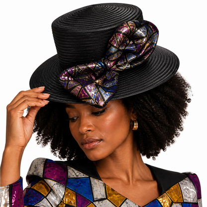 GMI 402152-BLK-H Church Hat