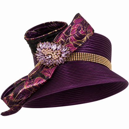 Giovanna G1341-PWB-H Church Hat