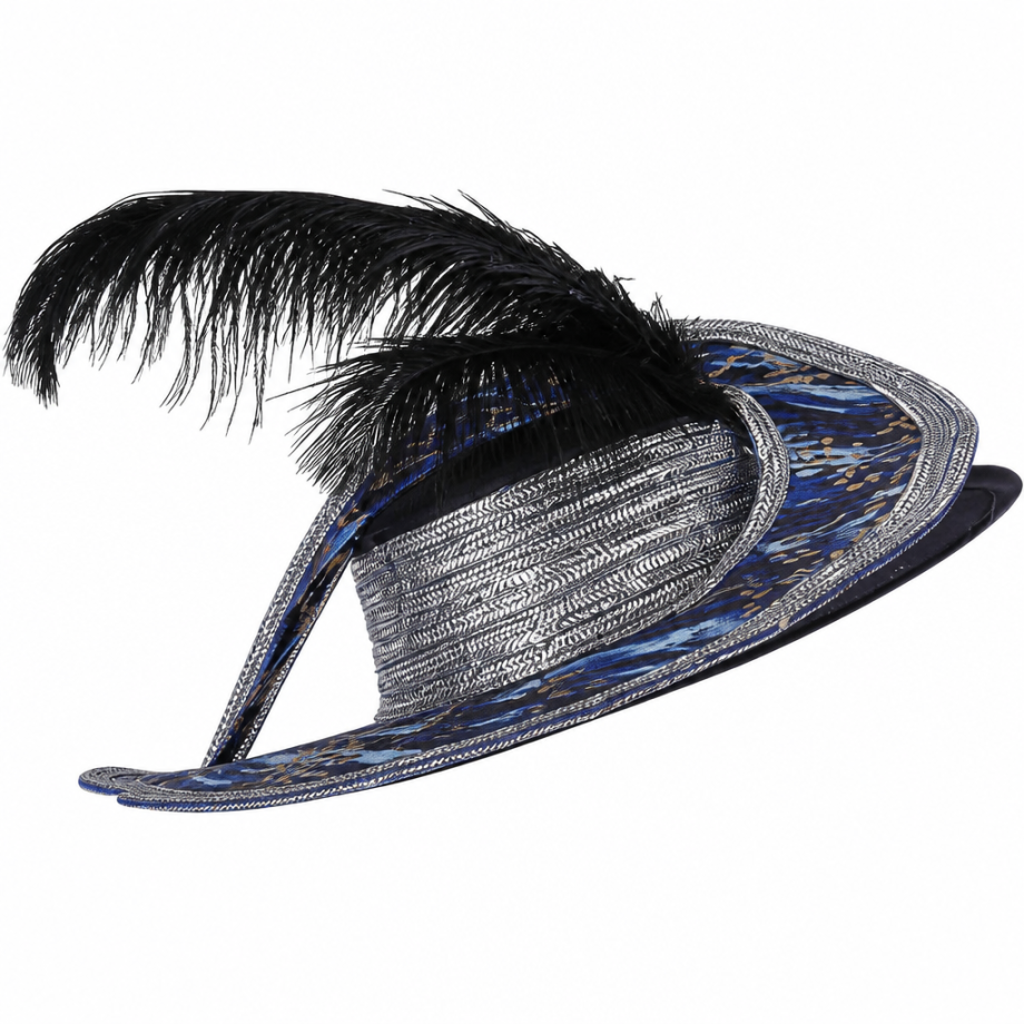 Champagne 6113-RBB-H Church Hat