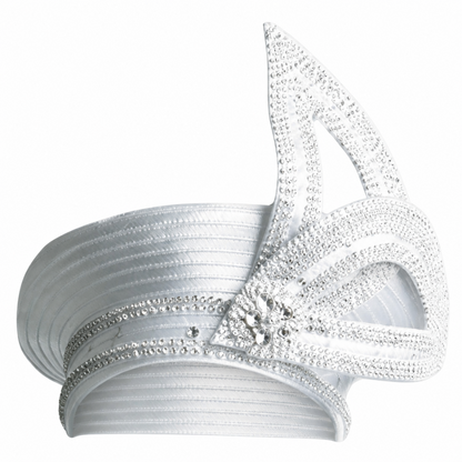 Lily And Taylor 3052-WH Church  Hat