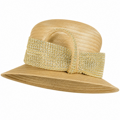 Lily And Taylor 3953-GLD-HAT