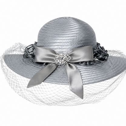 Dorinda Clark Cole 310483-SLV-H Church Hat