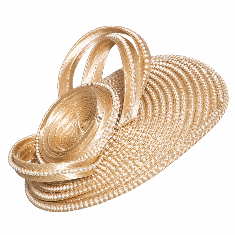Lily and Taylor 5083-GLD-H Church Hat