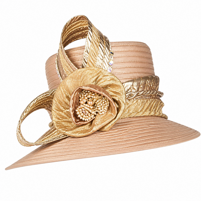 Giovanna D1712-CPR-H Church Hat
