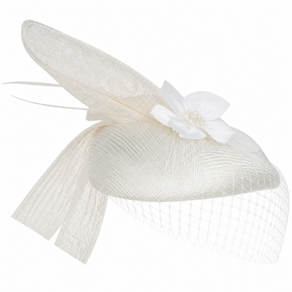 Lily and Taylor 5047-WHT-H Church Hat