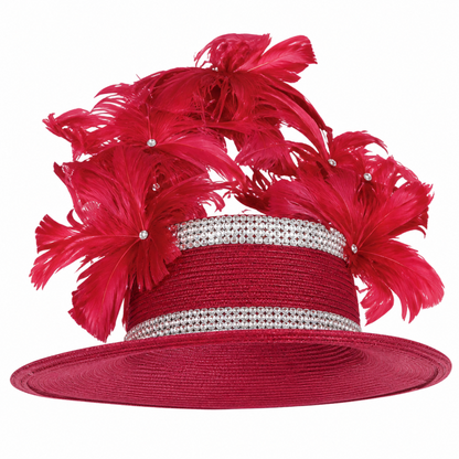 Elite Champagne 6169-H Church Hat