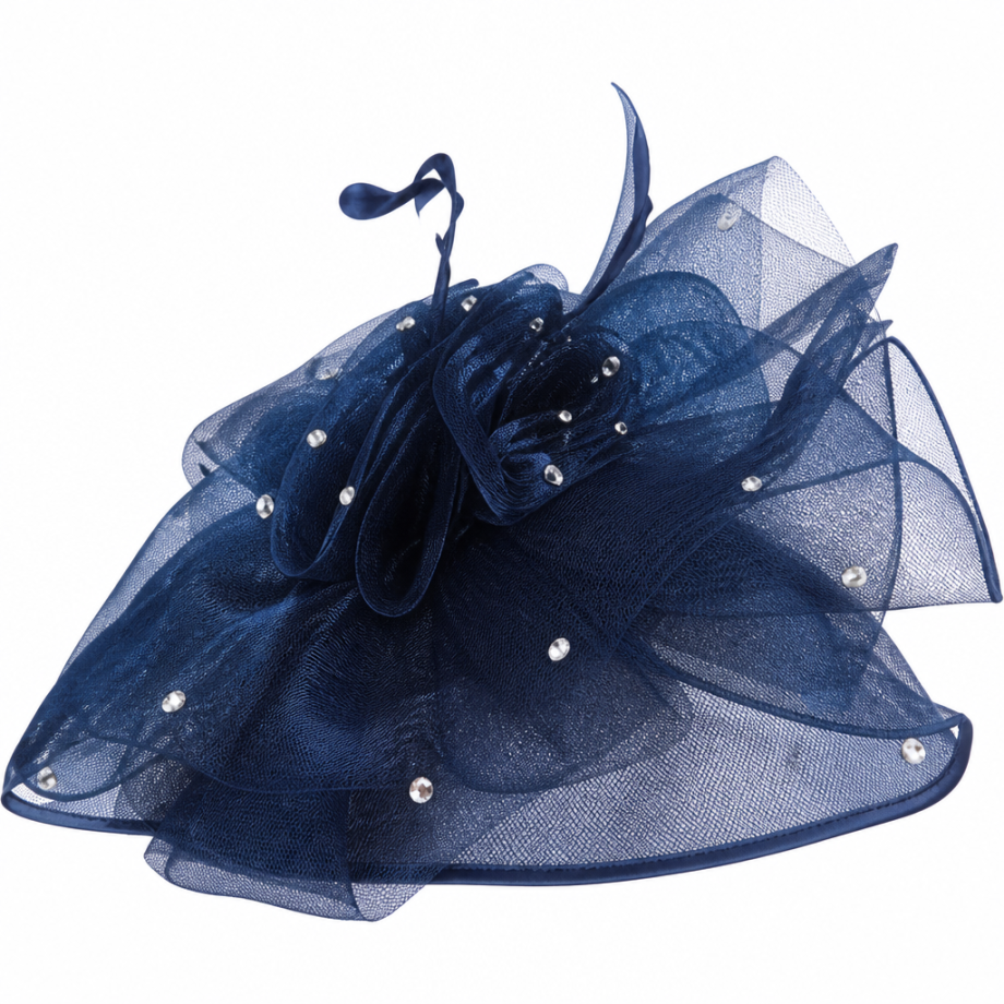 Lily and Taylor 5091-NVY-H Church Hat