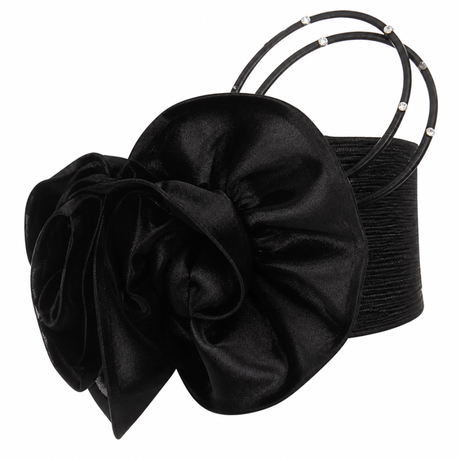 Giovanna D2452-BLK-H Church Hat