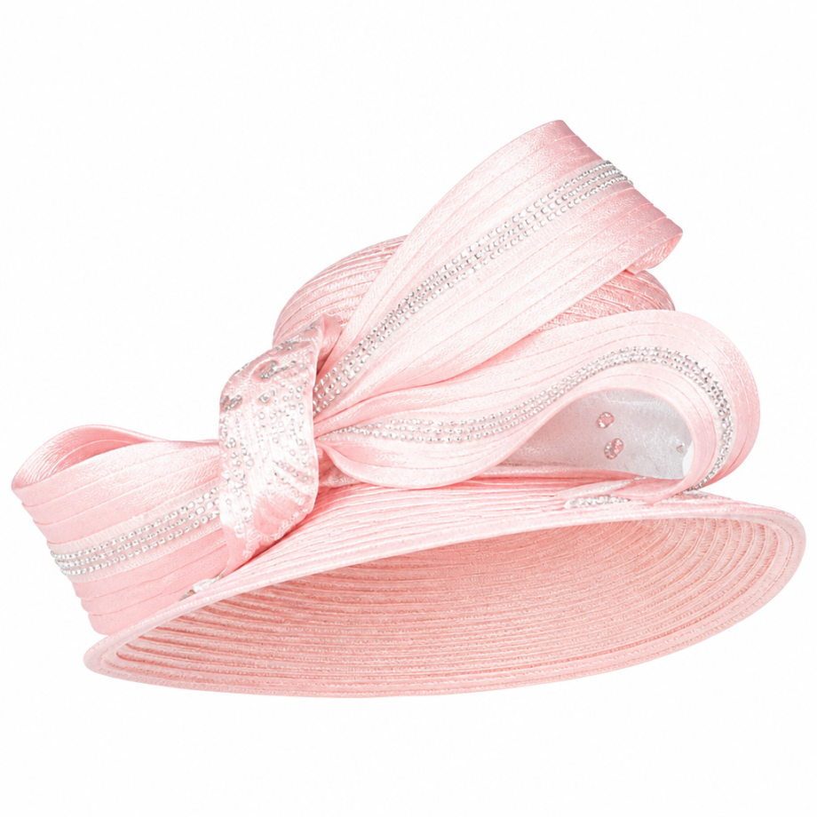 Giovanna D2452-PNK-H Church Hat