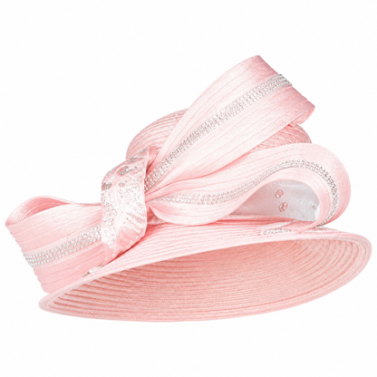 Giovanna D2452-PNK-H Church Hat