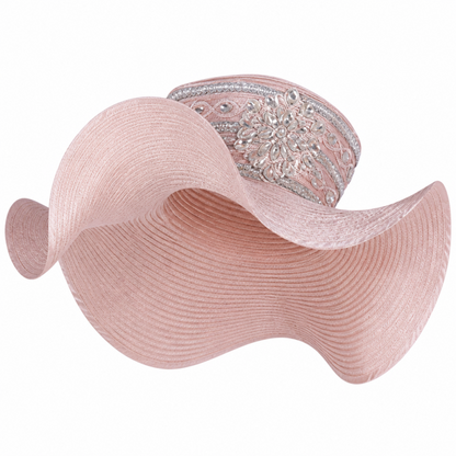 Champagne Italy H6419 Church Hat