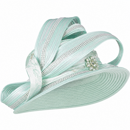 Giovanna 1154-MNT-H Church Hat