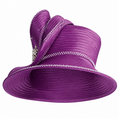 Lily And Taylor 4272-MAG-H Church Hat
