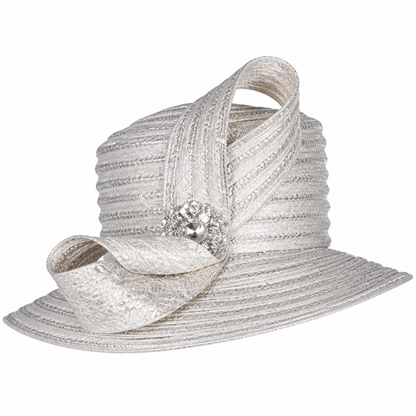 Champagne Italy H6409 Church Hat