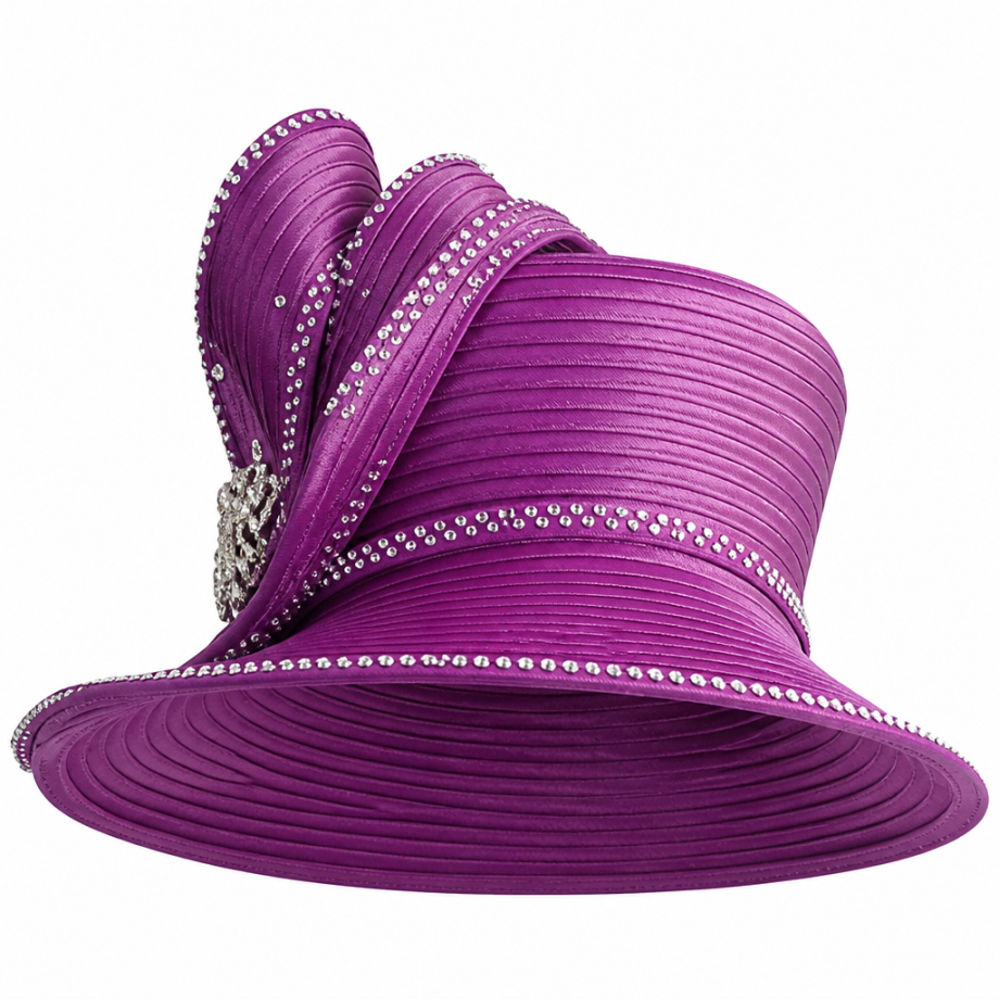 Lily And Taylor 4272-MAG-H Church Hat