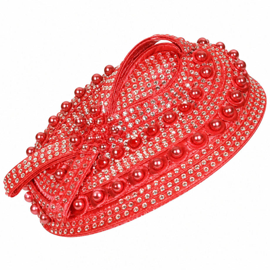 Lily And Taylor H938-RED Church Hat