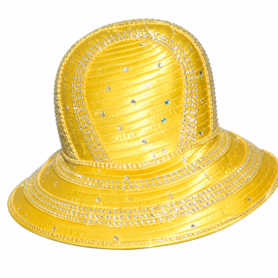 Lily and Taylor H162-YLW Church Hat