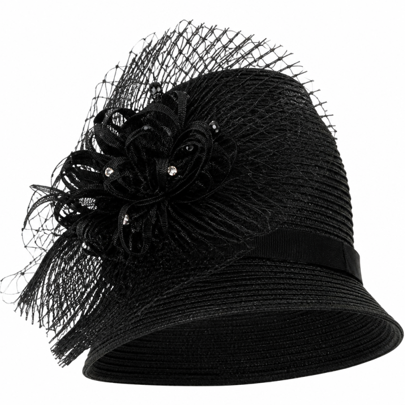 Giovanna D1541-WHT-H Church Hat