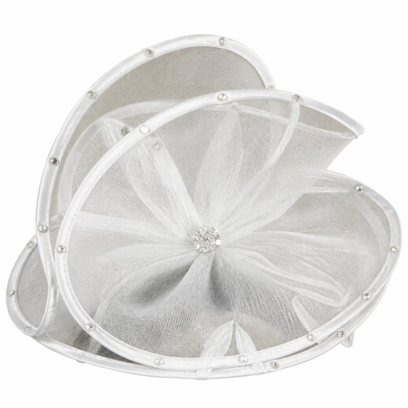 Lily And Taylor 4791-WHT-HAT