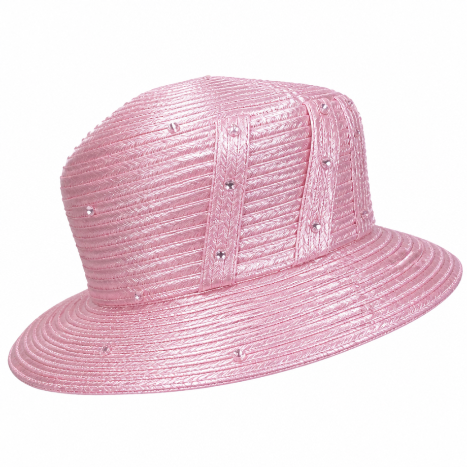 Lily and Taylor H162-PNK Church Hat
