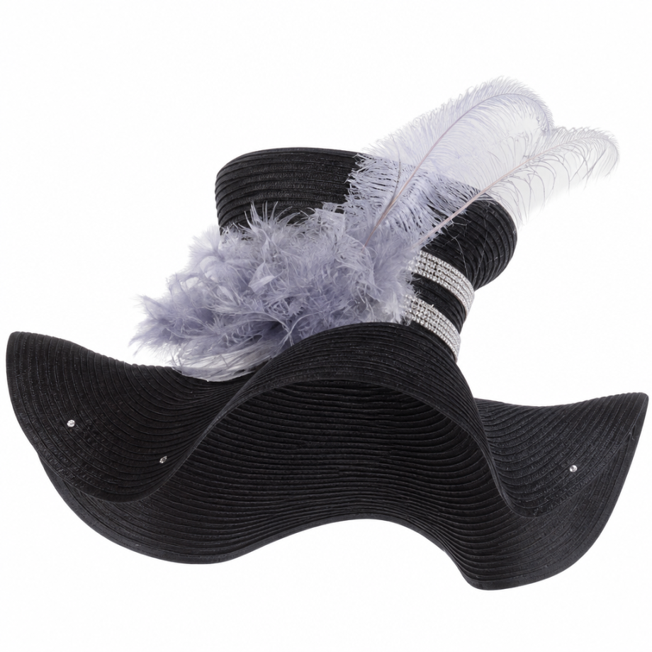 Elite Champagne 6166-SGB-H Church Hat