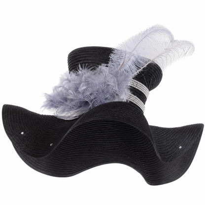 Elite Champagne 6166-SGB-H Church Hat