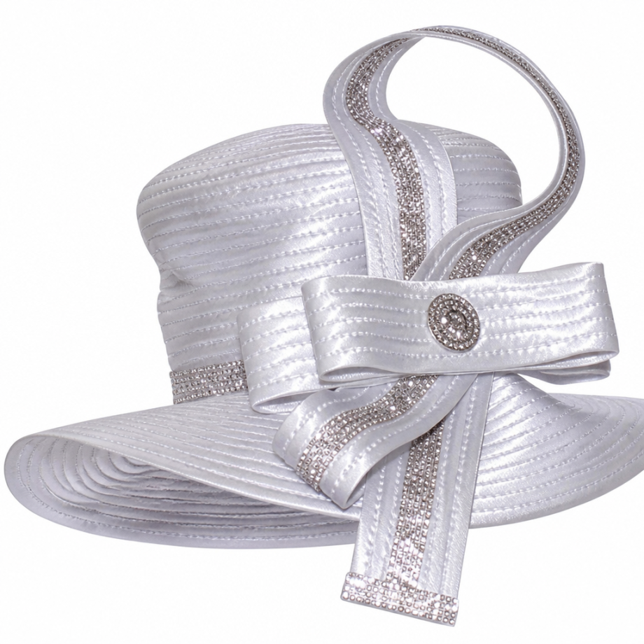 GMI 9872-WHT-H Church Hat