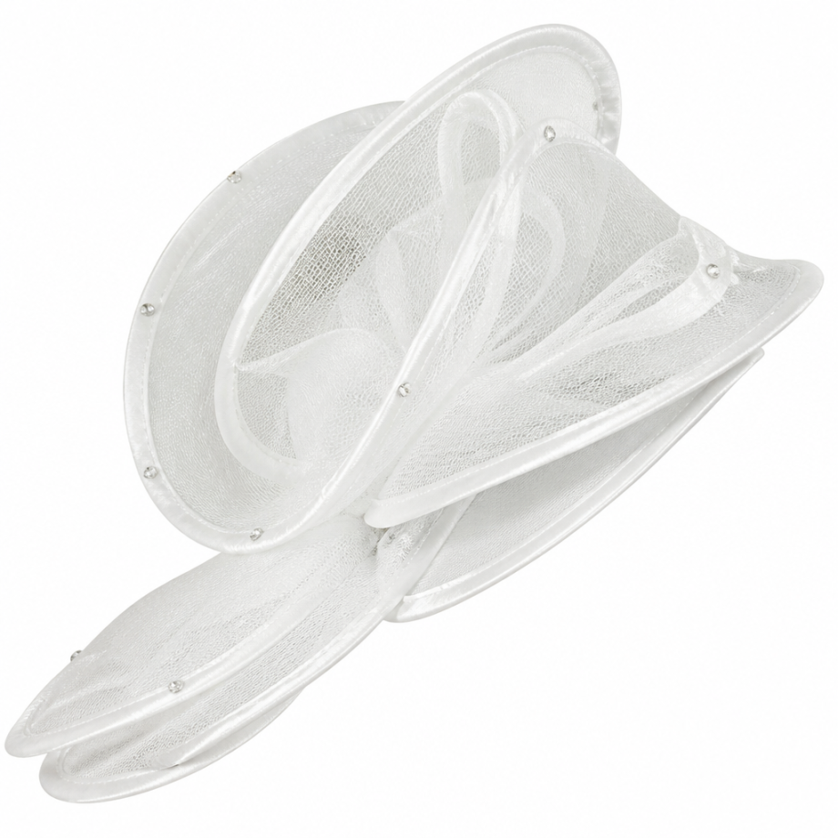 Lily And Taylor 5037-WHT HAT H121