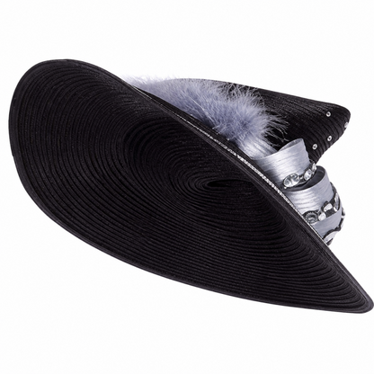 Elite Champagne 5971-SIL Church Hat