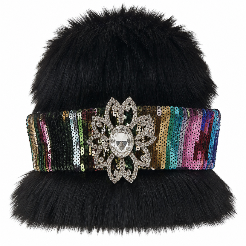 Lily And Taylor 4742-BWM-H Church Hat