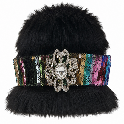 Lily And Taylor 4742-BWM-H Church Hat