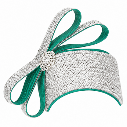 Giovanna D1538-EMR-H Church Hat