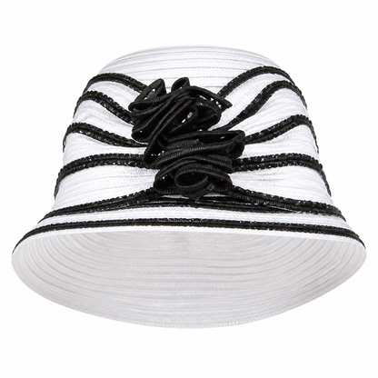 Giovanna 2405-WWN-H Church Hat