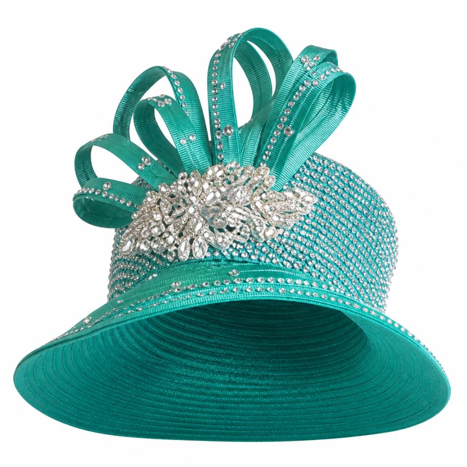 Lily And Taylor 4154-TE Church  Hat