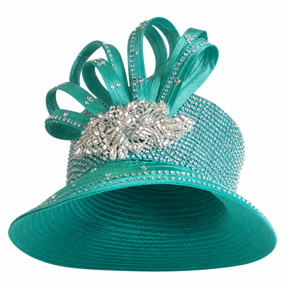 Lily And Taylor 4154-TE Church  Hat
